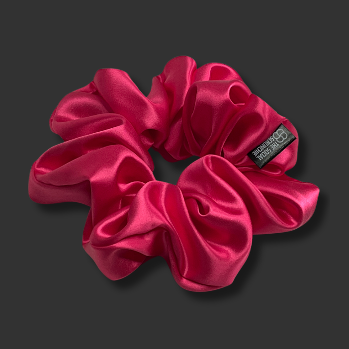 ”Happy Mothers Day"- 100% Silk Scrunchie for the mamabear