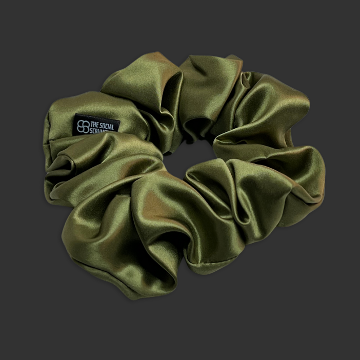 "Happy Women's Day"- 100% Silk Scrunchie for the the woman you adore