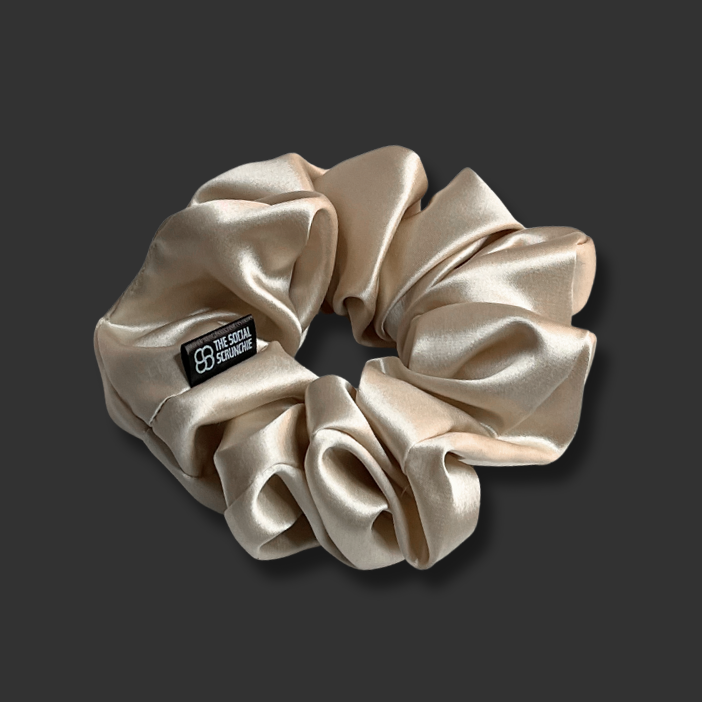 "Happy Women's Day"- 100% Silk Scrunchie for the the woman you adore