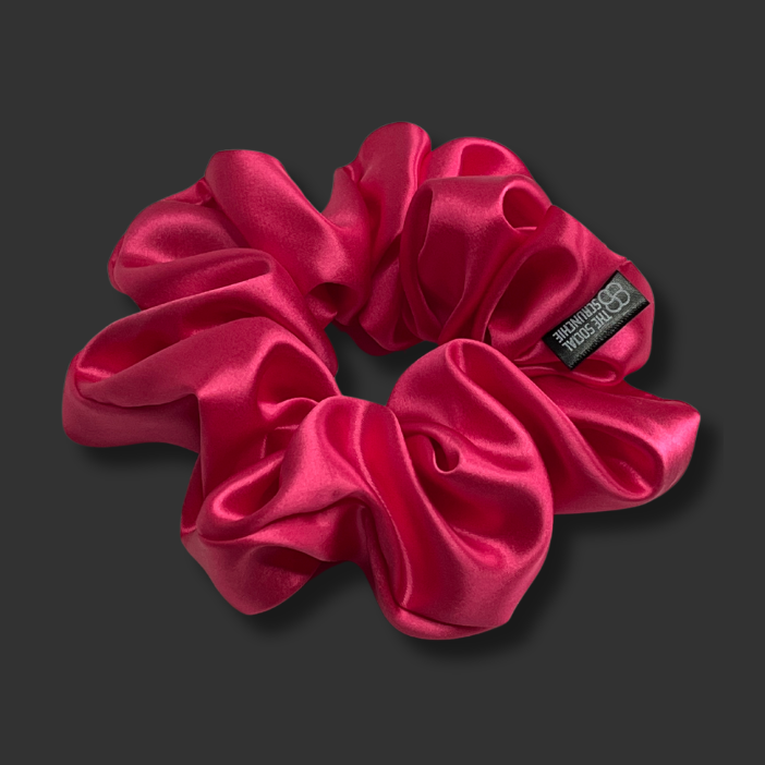 "Happy Women's Day"- 100% Silk Scrunchie for the the woman you adore