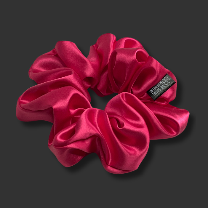 "LOOSEN YOUR BUN" -  100% Silk Scrunchie for calming down